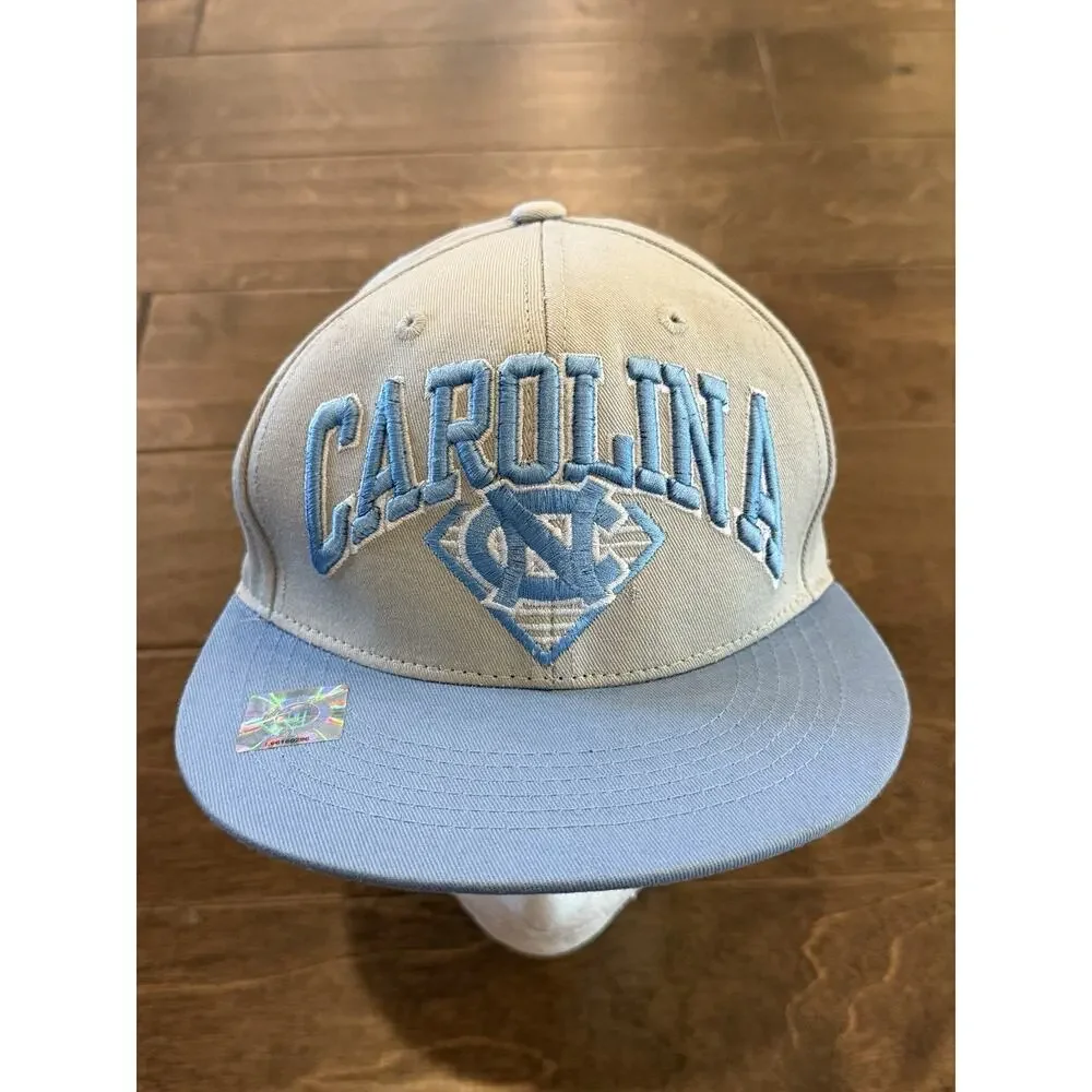 Top Of The World Mens Gray Blue UNC North Carolina Tar Heels SnapBack Hat Cap